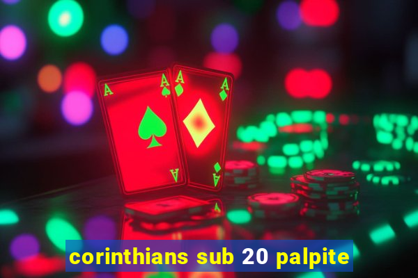 corinthians sub 20 palpite